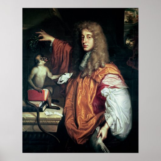 John Wilmot 2nd Earl of Rochester, c.1675 Poster (Voorkant)