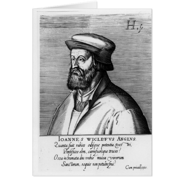 John Wycliffe (Voorkant)