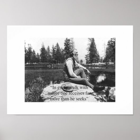 JohnMuir Poster (Voorkant)