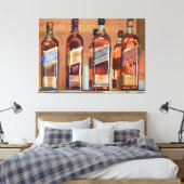 Johnnie Walker Canvas Afdruk (Insitu (Slaapkamer))