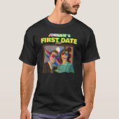 Johnnie's eerste datum Nostalgia Couples dat T-shirt (Voorkant)