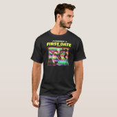 Johnnie's eerste datum Nostalgia Couples dat T-shirt (Voorkant volledig)