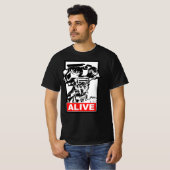 Johnny 5, short circuit, johnny five is alive t-shirt (Voorkant volledig)