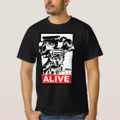 Johnny 5, short circuit, johnny five is alive t-shirt (Voorkant)