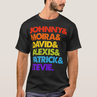 Johnny and Moira and David and Aleis T-shirt