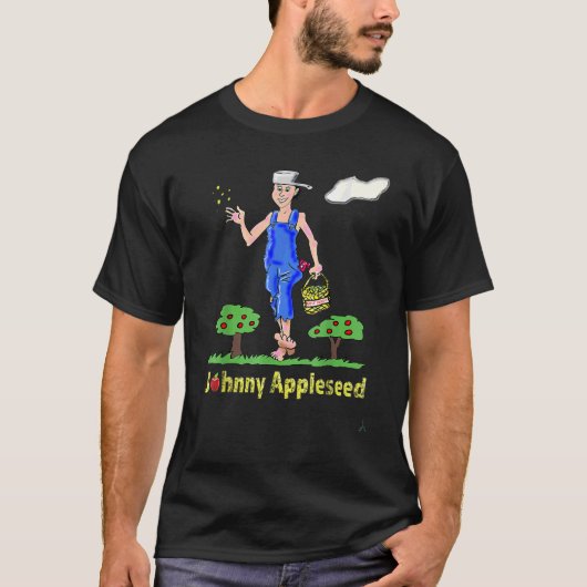 Johnny Appleseed Dag Apple 26 Kinderen Toddl T-shirt (Voorkant)