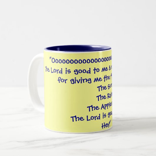 Johnny Appleseed Mok (Voorkant links)