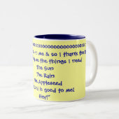 Johnny Appleseed Mok (Voorkant rechts)