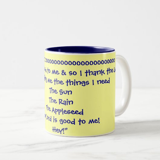 Johnny Appleseed Mok (Voorkant rechts)