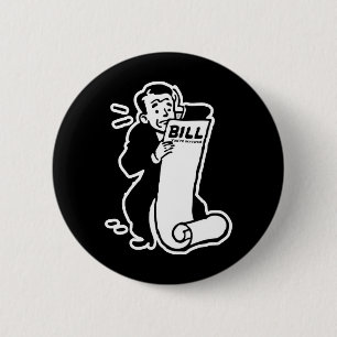 Johnny Auto Big Bill Ronde Button 5,7 Cm