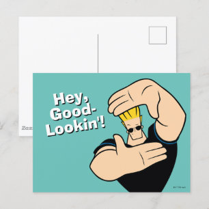 Johnny Bravo Afbeelding Lijst Pose Briefkaart