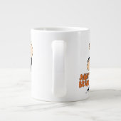 Johnny Bravo Afbeelding Lijst Pose Grote Koffiekop (Achterkant)