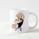 Johnny Bravo Afbeelding Lijst Pose Grote Koffiekop (Rechts)