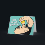 Johnny Bravo Afbeelding Lijst Pose Kaart<br><div class="desc">Kijk eens naar deze Johnny Bravo postel,  en maak een lijst met zijn handen.</div>