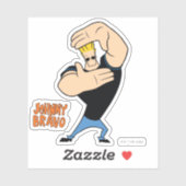 Johnny Bravo Afbeelding Lijst Pose Sticker (Vel)