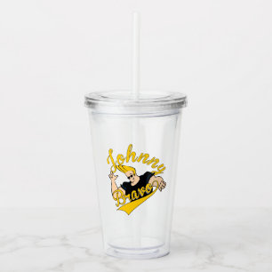Johnny Bravo Athletic Graphic Acryl Drinkbeker