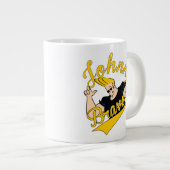 Johnny Bravo Athletic Graphic Grote Koffiekop (Voorkant rechts)