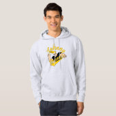 Johnny Bravo Athletic Graphic Hoodie (Voorkant volledig)