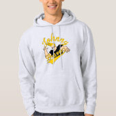 Johnny Bravo Athletic Graphic Hoodie (Voorkant)