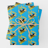 Johnny Bravo Athletic Graphic Inpakpapier Vel (In situ)