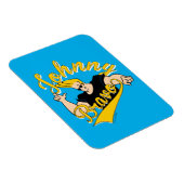 Johnny Bravo Athletic Graphic Magneet (Rechterzijde)