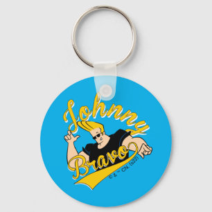 Johnny Bravo Athletic Graphic Sleutelhanger