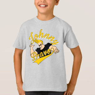 Johnny Bravo Athletic Graphic T-shirt