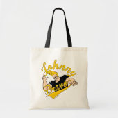Johnny Bravo Athletic Graphic Tote Bag (Voorkant)