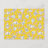 Johnny Bravo Characters Pattern Briefkaart (Voorkant)