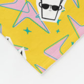 Johnny Bravo Characters Pattern Fleece Deken (Hoek)