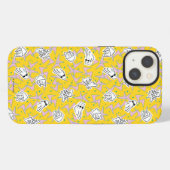 Johnny Bravo Characters Pattern iPhone Hoesje (Achterkant horizontaal)