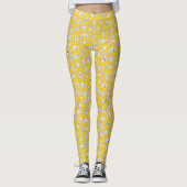 Johnny Bravo Characters Pattern Leggings (Voorkant)