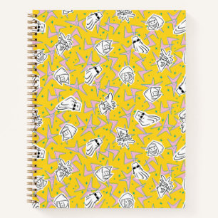 Johnny Bravo Characters Pattern Notitieboek
