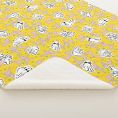 Johnny Bravo Characters Pattern Sherpa Deken (3/4)