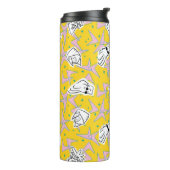 Johnny Bravo Characters Pattern Thermosbeker (Gedraaid links)