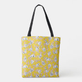 Johnny Bravo Characters Pattern Tote Bag (Achterkant)