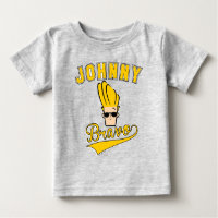 Johnny Bravo Collegiate Graphic