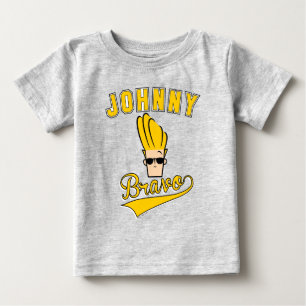 Johnny Bravo Collegiate Graphic