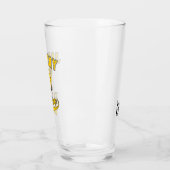 Johnny Bravo Collegiate Graphic Glas (Links)