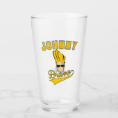 Johnny Bravo Collegiate Graphic Glas (Voorkant)