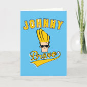 Johnny Bravo Collegiate Graphic Kaart (Voorkant)