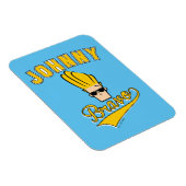 Johnny Bravo Collegiate Graphic Magneet (Rechterzijde)