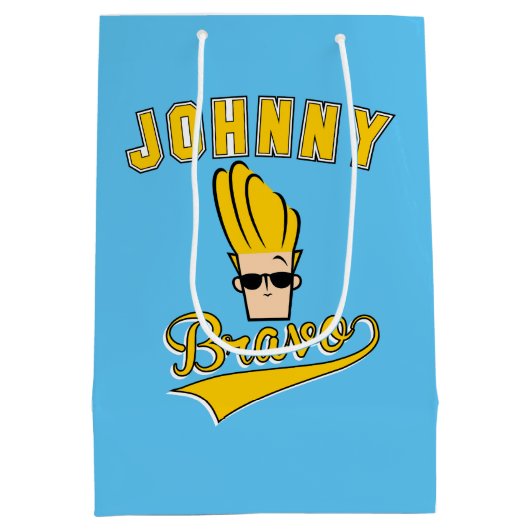 Johnny Bravo Collegiate Graphic Medium Cadeauzakje (Achterkant)