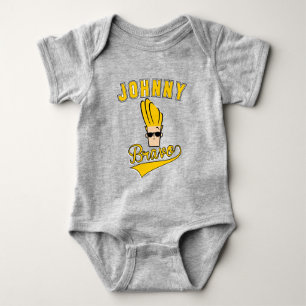 Johnny Bravo Collegiate Graphic Romper