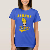 Johnny Bravo Collegiate Graphic T-shirt (Voorkant)