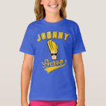 Johnny Bravo Collegiate Graphic T-shirt<br><div class="desc">Bekijk deze afbeelding voor Johnny Bravo.</div>