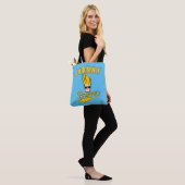 Johnny Bravo Collegiate Graphic Tote Bag (Op model)