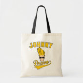 Johnny Bravo Collegiate Graphic Tote Bag (Voorkant)