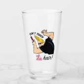 Johnny Bravo Comb - Don't Touch The Hair! Glas (Voorkant)
