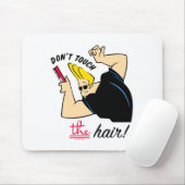 Johnny Bravo Comb Dont Touch The Hair  Muismat (Met muis)